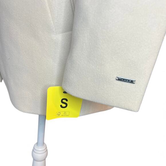 Tahari Ella belted wrap coat tan quiet luxury scandi girl NEW minimalist - Picture 7 of 10